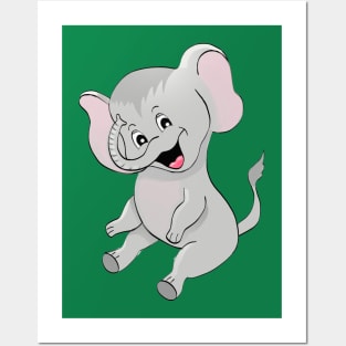 Baby Elephant Posters and Art